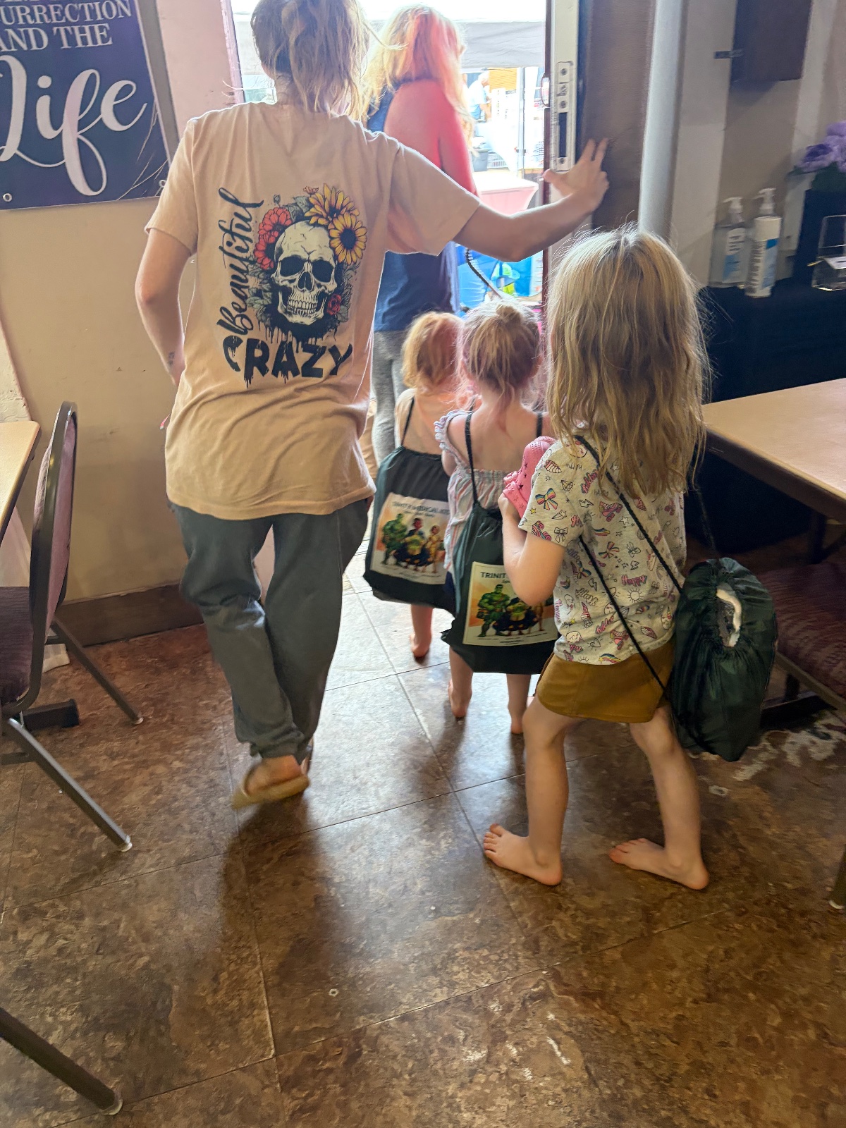 These Beautiful Children just received their Trinity Kits and are walking tall displaying their goods.
Wyllow Rushing, Serenity Wilkerson, Westyn Wilkerson
Total Health for our children - Healthy Minds, Healthy Bodies, & Healthy spirits
www.missionmall.org